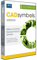 CAD Symbols 30 miliónů pro DWG, DXF, 3DS. TCW..