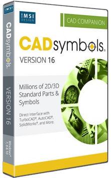 CAD Symbols 30 miliónů v16 pro DWG, DXF, 3DS. TCW..
