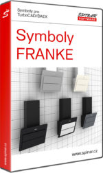 Symboly FRANKE pro TurboCAD/DAEX