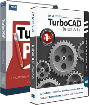 TurboCAD Deluxe 27 CZ + TurboPDF v3