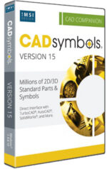 CAD Symbols 30 miliónů pro DWG, DXF, 3DS. TCW..