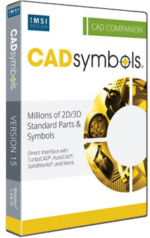 CAD Symbols 30 miliónů v16 pro DWG, DXF, 3DS. TCW..