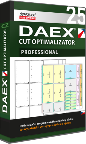 Upgrade na DAEX CUT Optimalizátor Professional 25 CZ