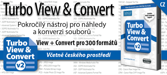 tcv banner - Turbo View &amp; Convert 2 CZ - Převodník a prohlížeč