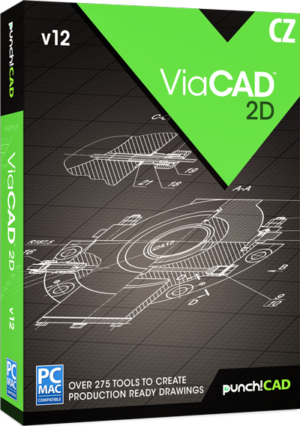 ViaCAD 2D v12 CZ
