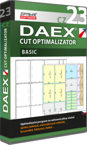 Upgrade na DAEX CUT Optimalizator Basic 23 CZ