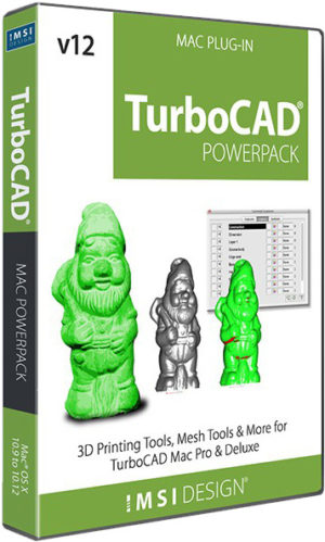PowerPack pro TurboCAD Mac Deluxe v12