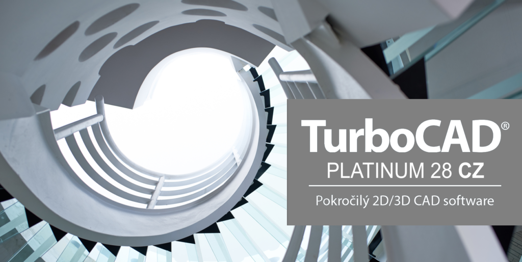 TurboCAD DELUXE CAD od SPINAR software pro 2D 3D kresleni vizualizaci2E 1024x514 - TurboCAD Platinum 28 CZ + přes 30 miliónů CAD Symbols