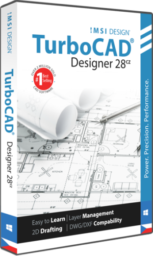 TurboCAD Designer 2D 28 CZ