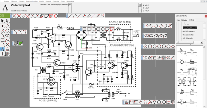 TurboCAD MAC program pro navrhy elektro schemata pro elektrikare SPINAR software 2D - TurboCAD MAC Designer 12 CZ v akční ceně