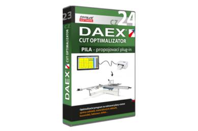 DAEX cut optimalizator v pila stitky spinar software SPINAR software389 1 - Propojení designu s běžnou formátovací pilou a Altendorf