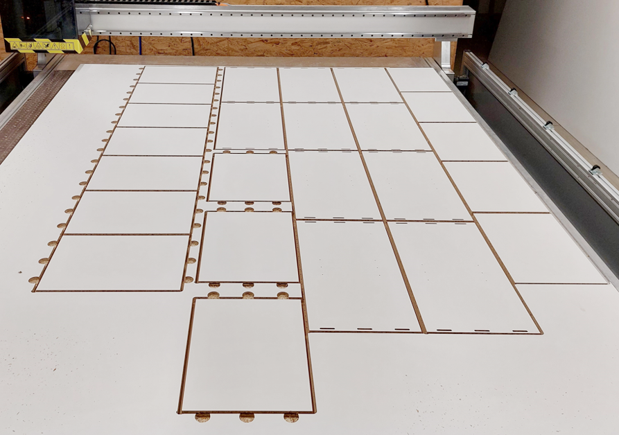 Data pro CNC obrábění – Nesting