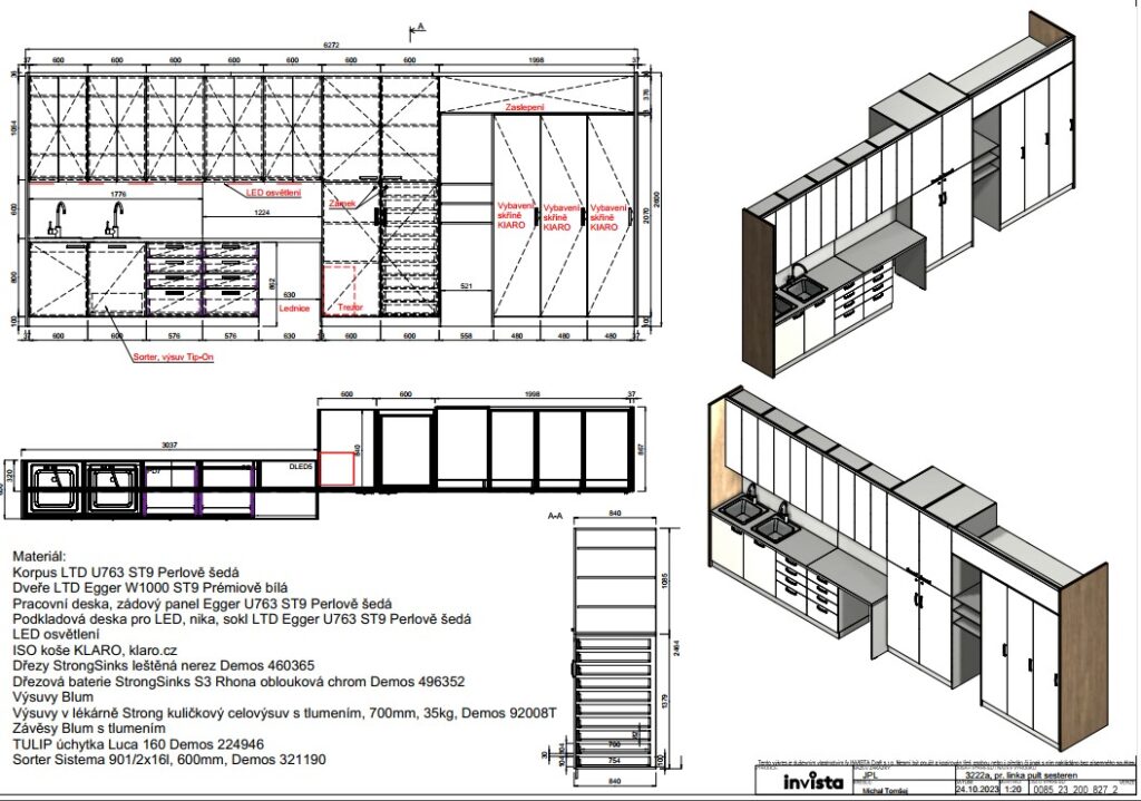 Výkresová dokumentace a 3D v DAEX DESIGN