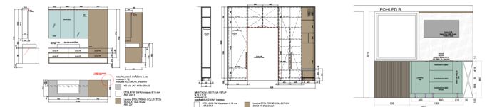 Výkresová dokumentace zpracovaná v programu DAEX DESIGN